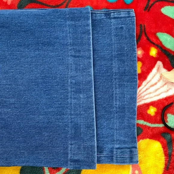 🎉FRAME Claire Denim Cropped Jumpsuit Wide Leg Small - Picture 14 of 16